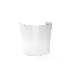 Arcvédő Irudek Safe PC, átlátszó, 200mm