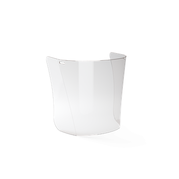 Arcvédő Irudek Safe PC, átlátszó, 200mm