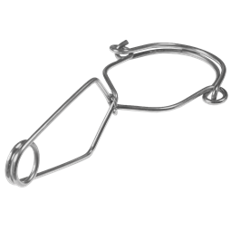 Bilincs Irudek Steelsafe Clamp, rozsdamentes acél