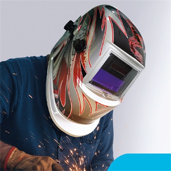 Head- and face protection