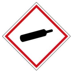 GHS piktogram, Nyomás alatt lévő gázok