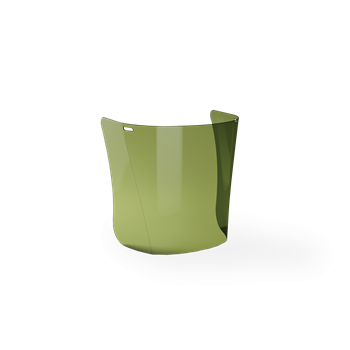 Hegesztő arcvédő Irudek Safe PC T5 GR 5, zöld, 235mm