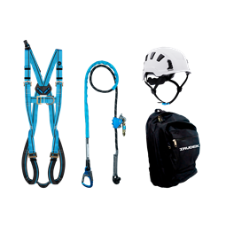 Heveder szett Irudek Erlo, Light 3 + Oreka II Vent + Fasten 237, kék/fekete, universal