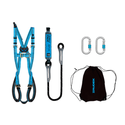 Heveder szett Irudek Ernio ABE, Light 3 + 981 karabiner + Astun I 150 energiaelnyelő