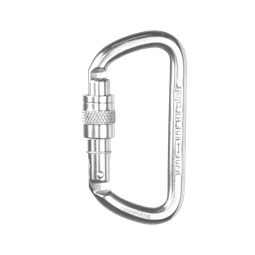 Karabiner Irudek Steelsafe 308 INOX, rozsdamentes acél, 16mm-es nyílás
