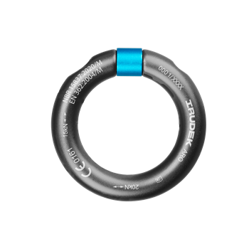 Karabiner Irudek ARO alumínium automata csatlakozó csavaros zárral