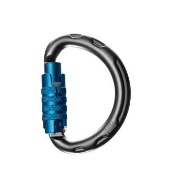 Karabiner Irudek EME alumínium automata csatlakozó háromzáras zárral