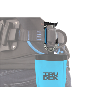 Karabiner szerszámtartó Irudek Eldu Tool, szürke/fekete, 30mm