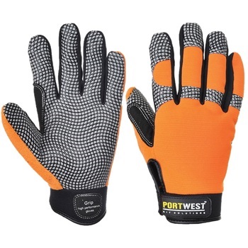 Syntetic leather gloves