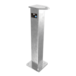 Kikötési oszlop IRUDEK PEX galvanizált acél, 500mm vagy 700mm változatban