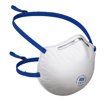 Maszk Irudek IRU 210-SL FFP1 szelep nélküli, fehér, universal