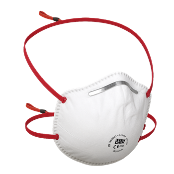 Maszk Irudek IRU 220-SL FFP2 szelep nélküli, fehér, universal