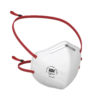 Maszk Irudek IRU 420-SL FFP2 szelep nélküli, fehér, universal