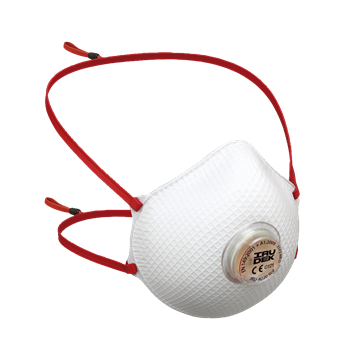 Maszk Irudek IRU 9220-SLV FFP2 szelepes, fehér, universal