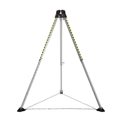Mentőállvány Irudek TRIP4, 2 rögzítőgyűrűvel, szürke, 222-314cm