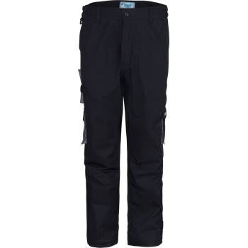 Munkanadrág derekas biztonsági varrás, dupla térdfolt, kilenc zseb