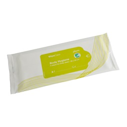Plum Wipecare Body fekvőbeteg mosdató kendő, mikrohullámú készülékben melegíthető, 20x23cm, 4db