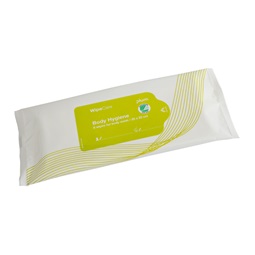 Plum Wipecare Body fekvőbeteg mosdató kendő, mikrohullámú készülékben melegíthető, 20x23cm, 8db