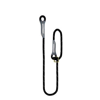 Pozicionáló kötél Irudek Fasten 239, fekete/szürke, 2m / 12mm