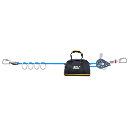 Rögzítő kötél Irudek X4 LITE, 4 egyidejű felhasználó számára, kék/fekete