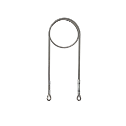 Rögzítőkötél Irudek CTA14, acélsodrony, 2m