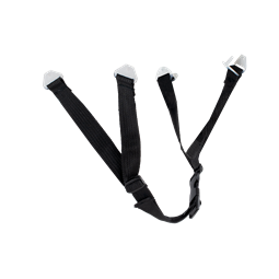 Sisakszíj 4 pontos Irudek Stilo 600 sisakhoz, fekete