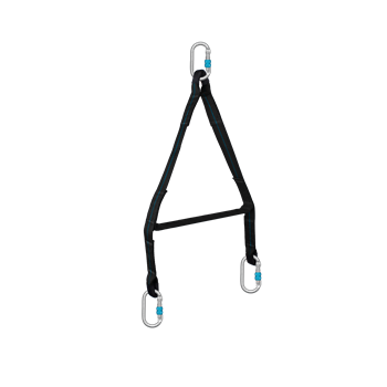 Szíj IRUDEK BOOMER (kizárólag WIND hevederhez) függőleges mozgáshoz szűk helyeken, fekete