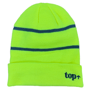 TOP CAP Hat – Polar Hat in High-Visibility Color with Reflective Strip