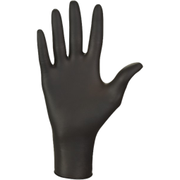 Védőkesztyű egyszerhasználatos púdermentes nitril TOP NITRAX