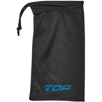 TOP OPTIGUARD BAG mikroszálas tárolózsák szemüvegekhez, 10db/csomag, fekete
