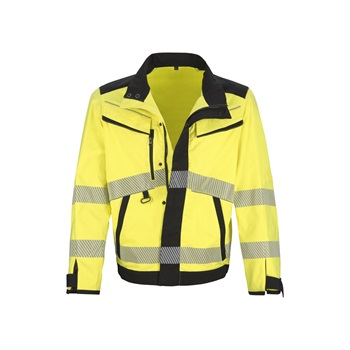 TOP PHOENIX HI2D J Hi-Vis munkakabát, reflektív csíkok, rugalmas, fémmentes