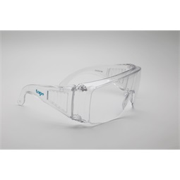 TOP SC-203 polycarbonate protective goggles, scratch resisitant, wearable over corrective glasses