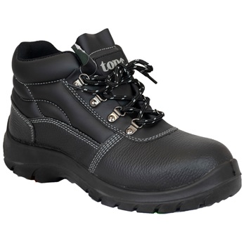 TOP SW1127 S1P safety boot, steel toecap and midsole, split leather ...