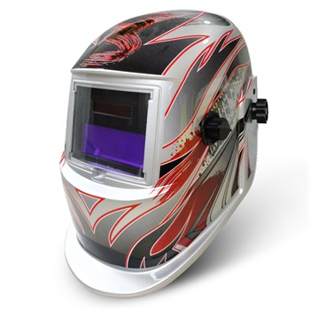 TOP WH FLAMEAutomatic,welding helmet,adjustable sensitivity,field of view 10X90 mm,UV/INFRA-RED protection,Polypropylene