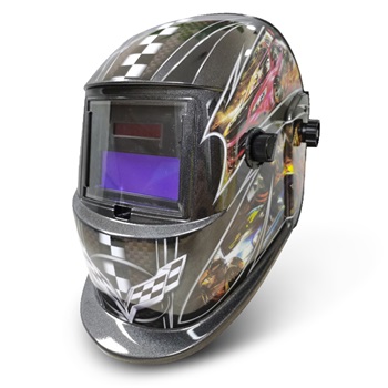 TOP WH RACE Automatic,welding helmet,adjustable sensitivity,field of view110X90 mm,UV/INFRA-RED protection,Polypropylene