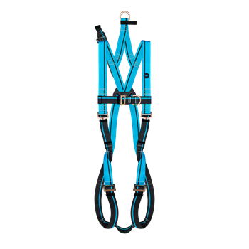 Testheveder Irudek Light 14 állítható pántok, kék/fekete, universal