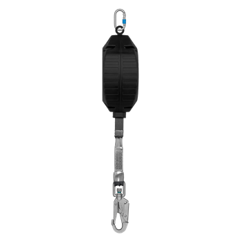 Zuhanásgátló Irudek KARBOR 6 visszahúzható, fekete, 6m