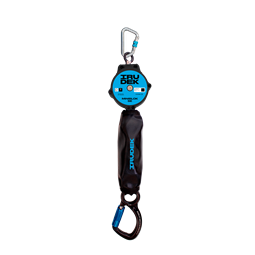 Zuhanásgátló Irudek MNIBLOK SE-C függőleges és vízszintes használatra, fekete/kék, 2m