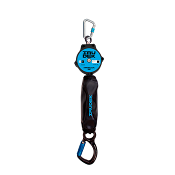 Zuhanásgátló Irudek MNIBLOK SE-C függőleges és vízszintes használatra, fekete/kék, 2m